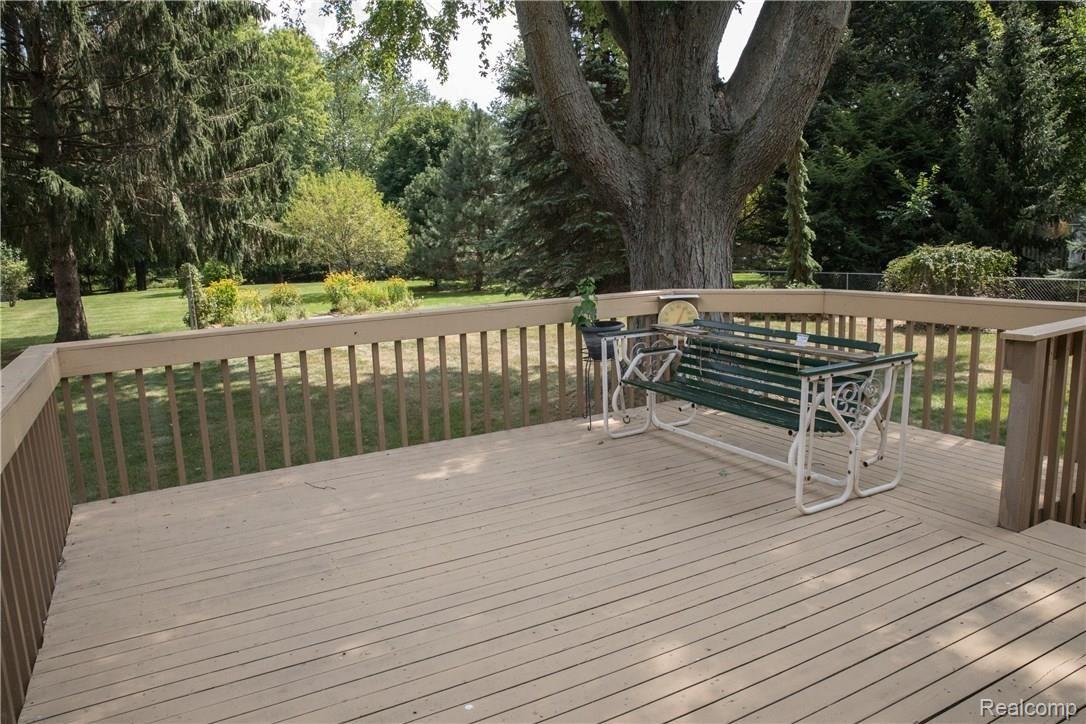 1230 Merry Road Waterford, MI 48328 - Photo 23 of 27 17a View from Deck to Backyard.jpg