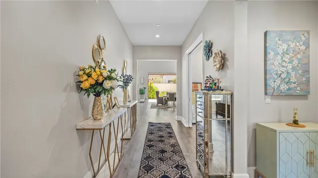 a view of a room with workspace and a living room