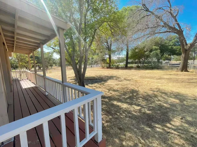 a view of outdoor space and seating area