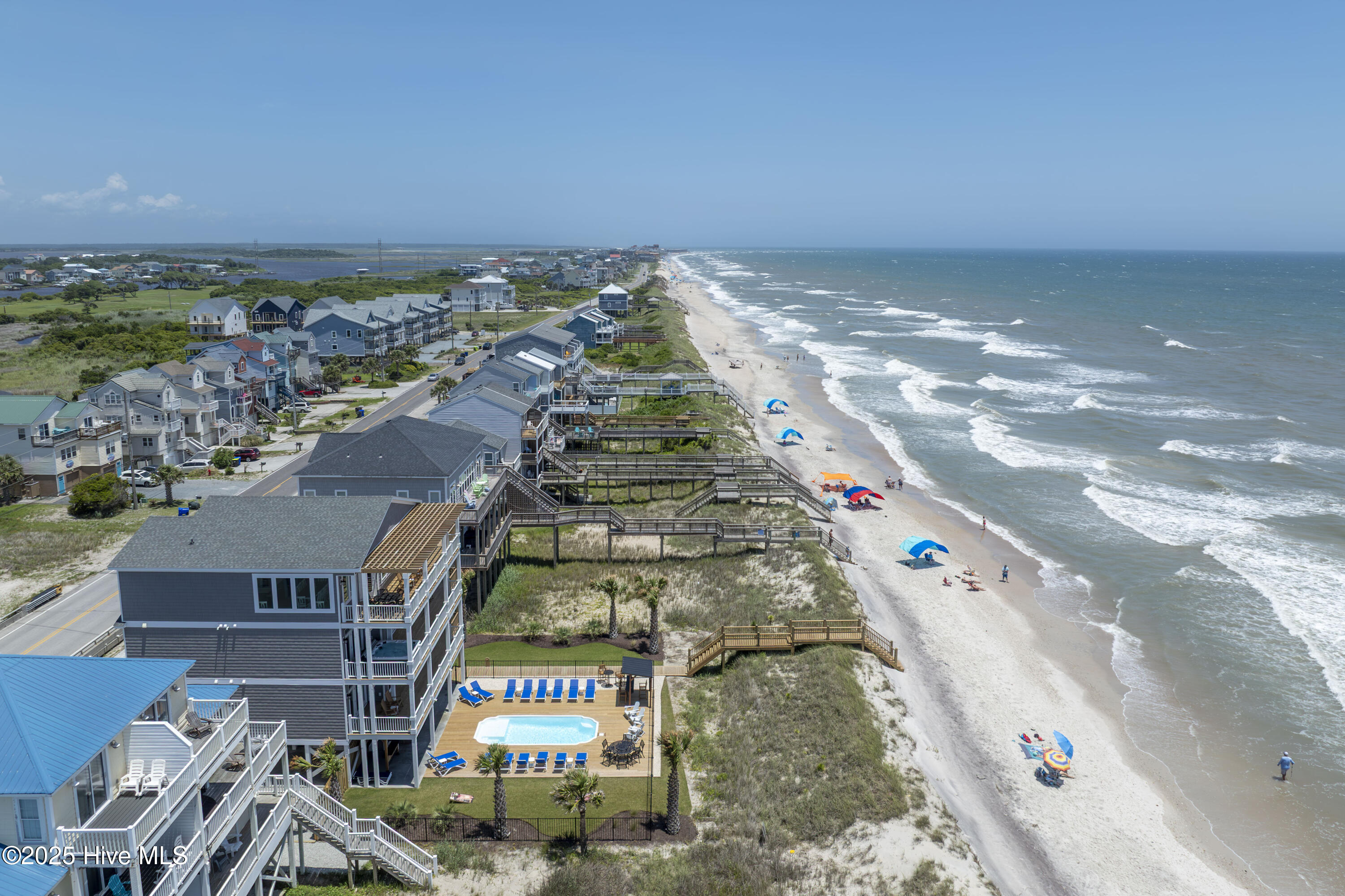 1326 New River Inlet Road North Topsail Beach, NC 28460 - Photo 74 of 83 1326 New River Inlet Road - Aerials - Ed