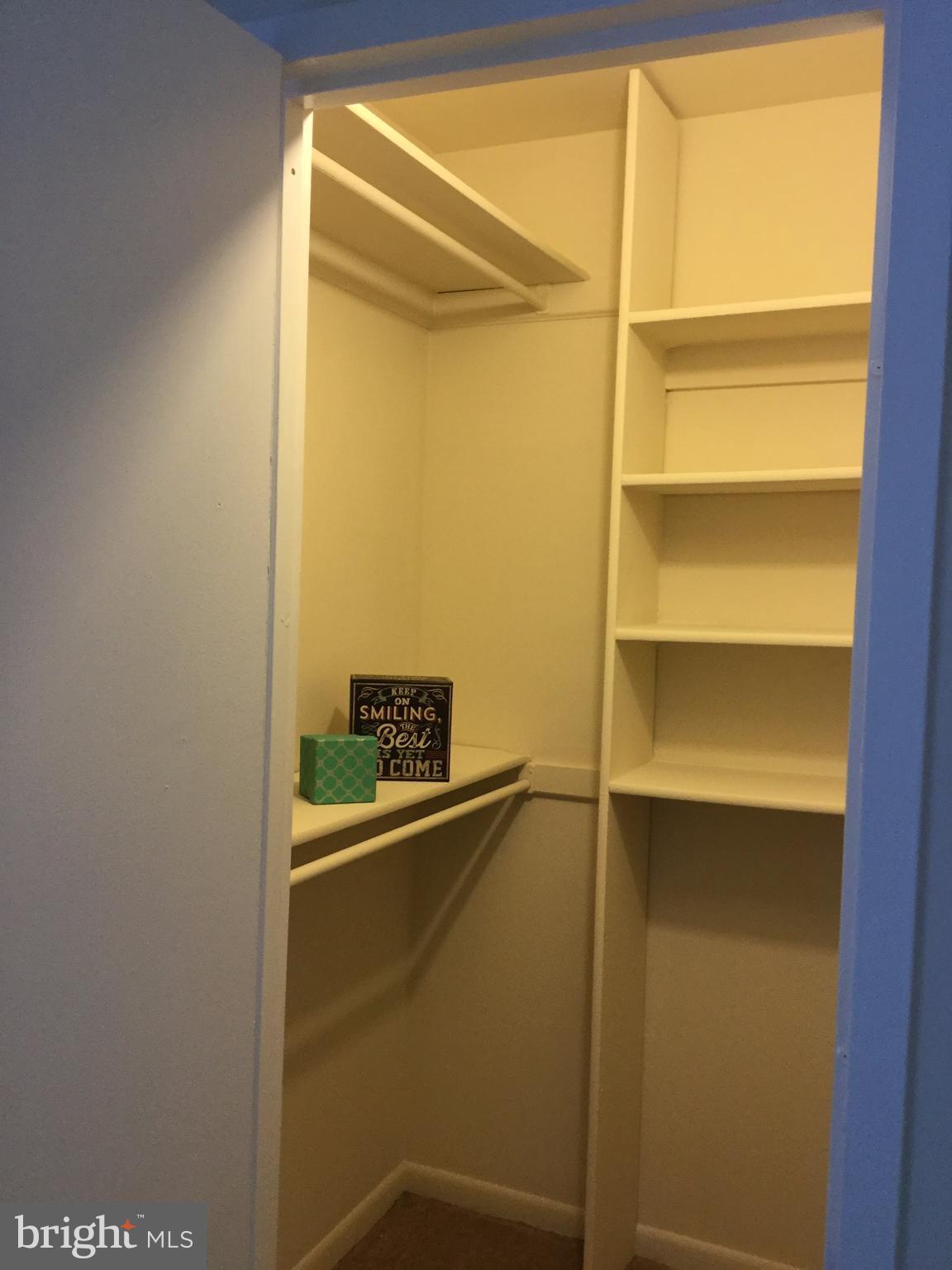 11629 Stoneview Square, Unit 21C Reston, VA 20191 - Photo 16 of 30 a view of walk in closet with empty racks