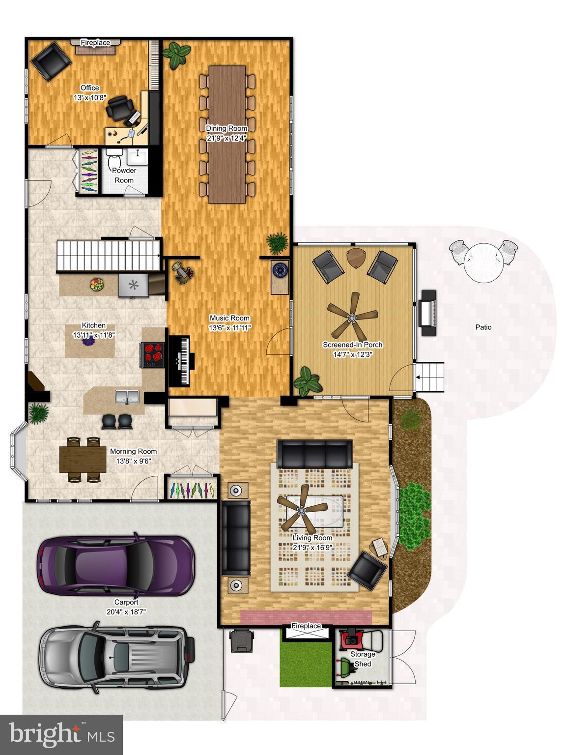 521 Beaumont Road Silver Spring, MD 20904 - Photo 28 of 30 a bathroom with a sink and a mirror