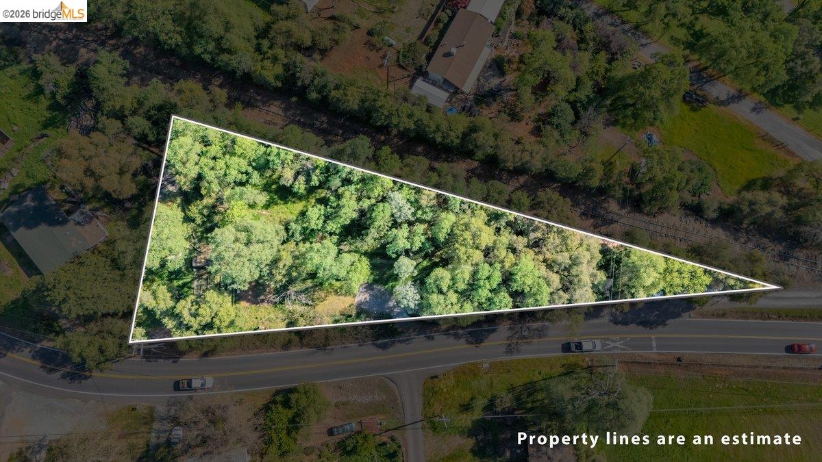 11965 Campo Seco Road Sonora, CA 95370 - Photo 12 of 12 Aerial view of property's location featuring property parcel outlined