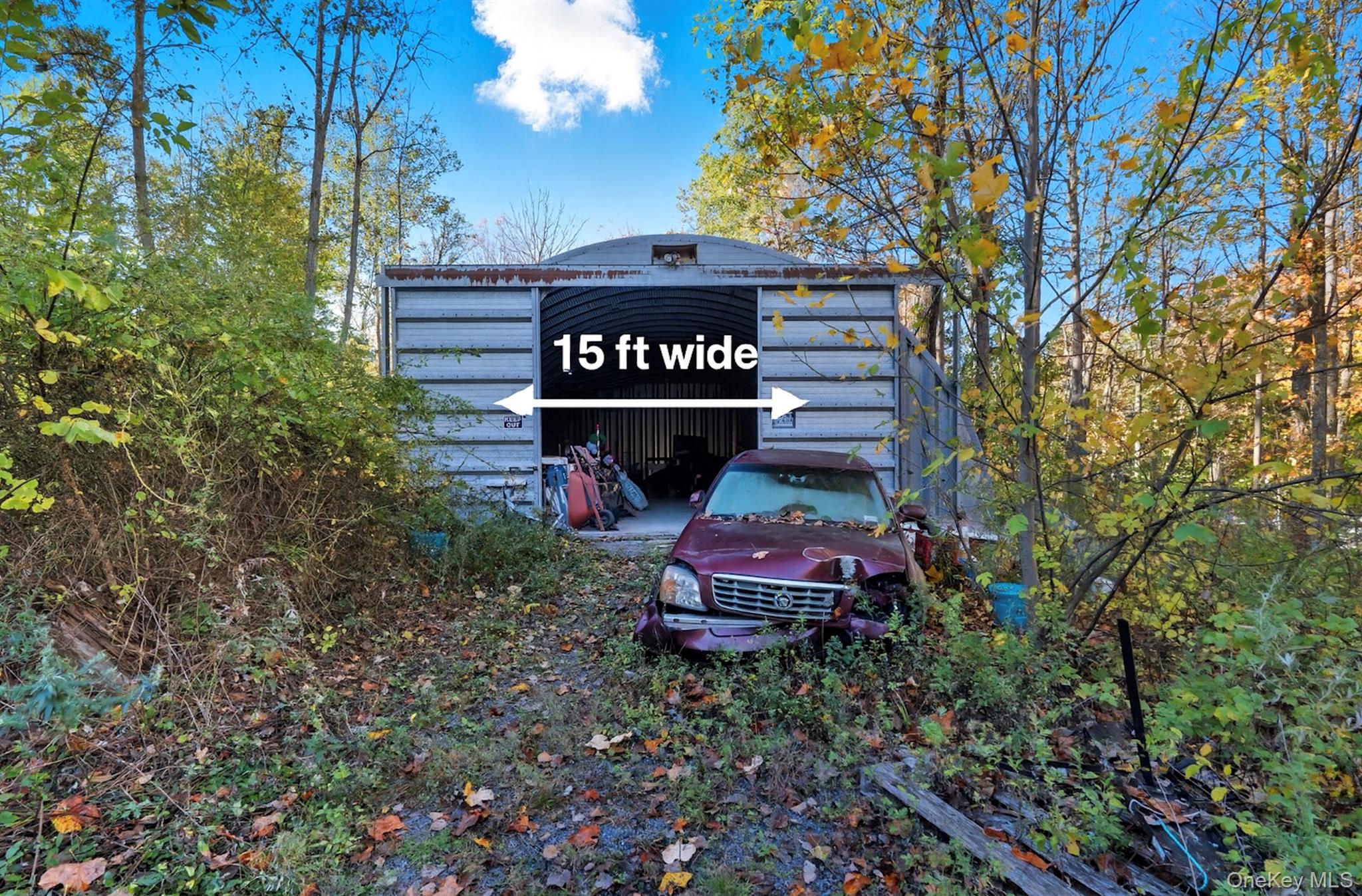 215 Old Rte 32 Highland Mills, NY 10930 - Photo 34 of 34 a view of a bench in a garden
