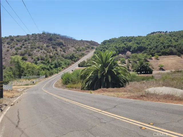 an outdoor view with mountain view