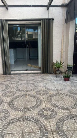 a view of a door of the house