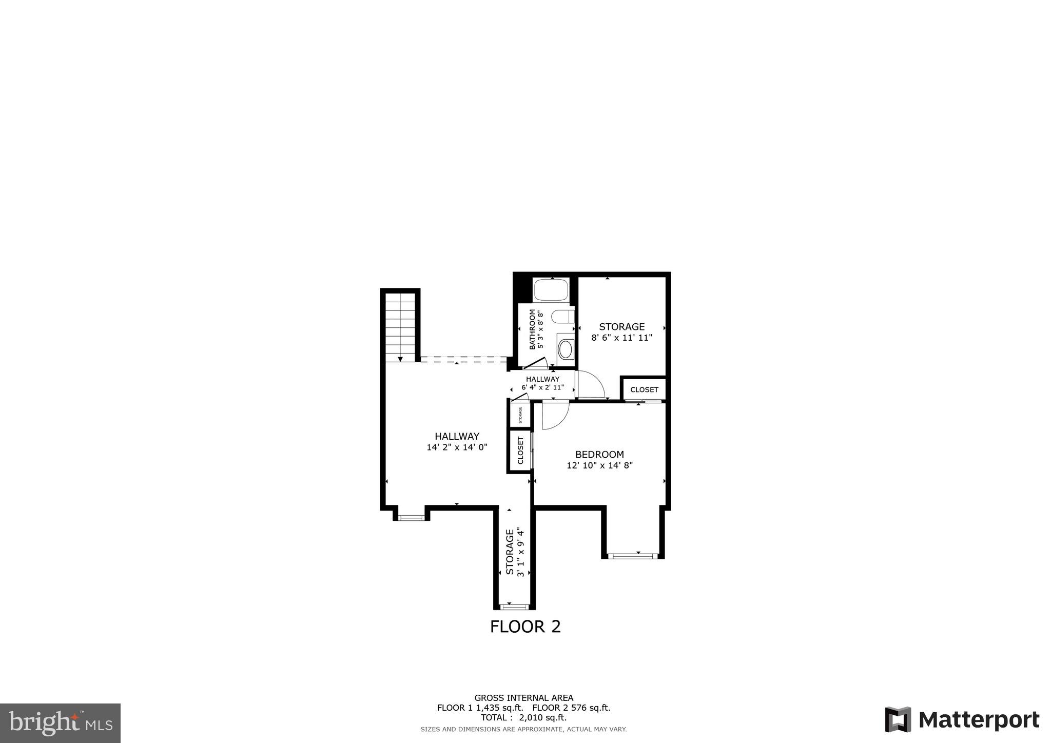 13214 Rabbit Chase Road Laurel, MD 20707 - Photo 21 of 38 Second floor layout