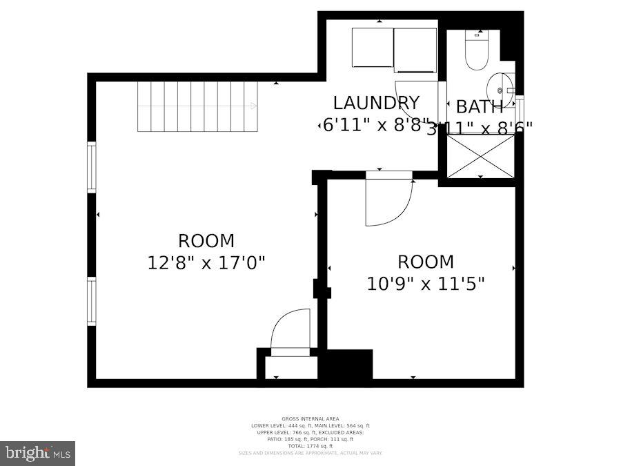 608 Warwick Road Baltimore, MD 21229 - Photo 32 of 33 Lower Level