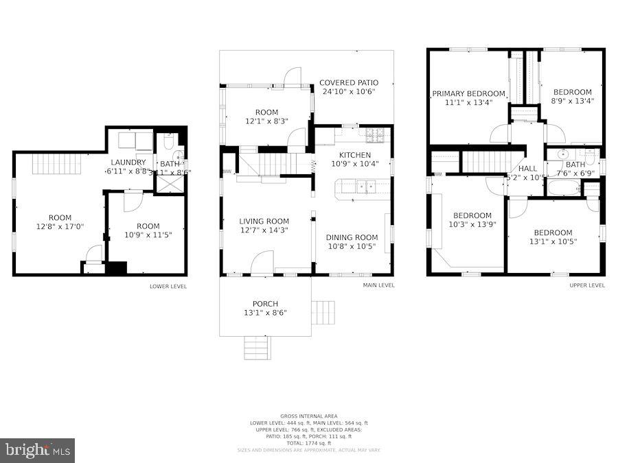 608 Warwick Road Baltimore, MD 21229 - Photo 33 of 33 Floor Plans