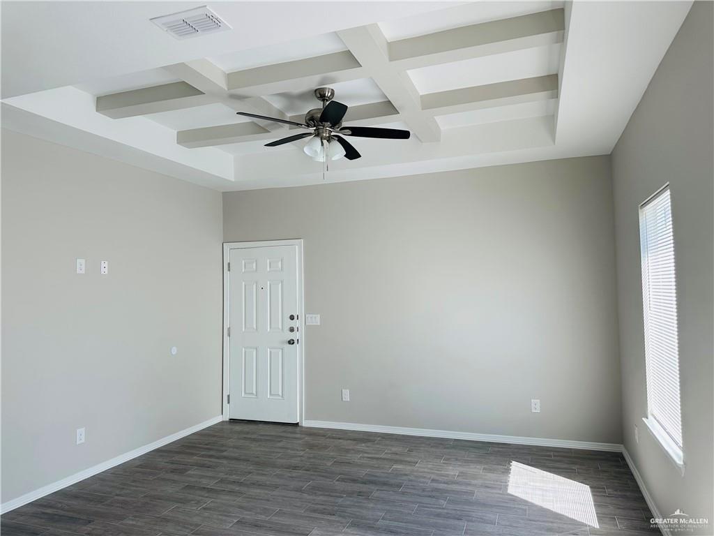 1614 Playa Drive, Unit 2 Weslaco, TX 78596 - Photo 4 of 8 wooden floor in an empty room