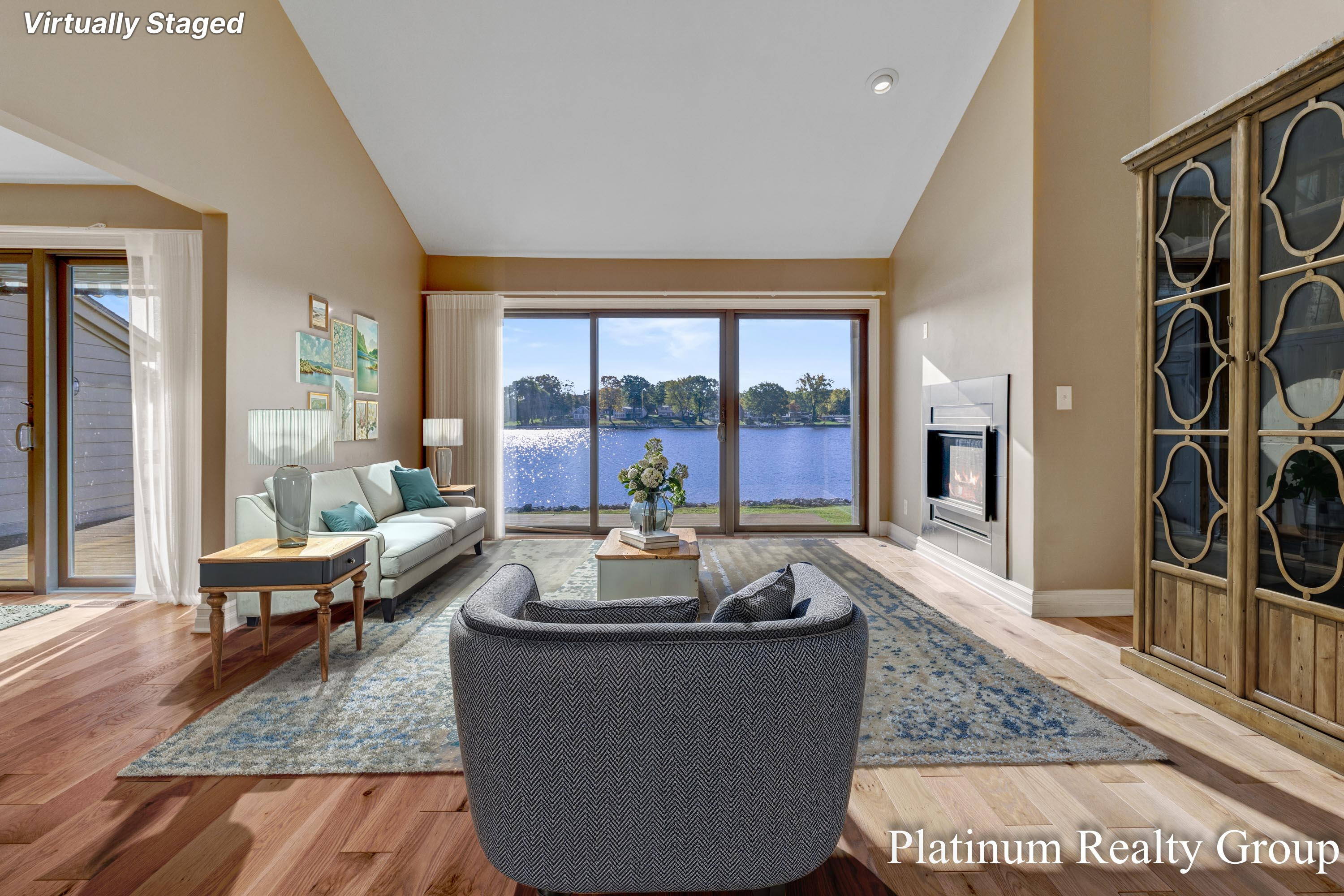 15762 North Prospect Point Drive Spring Lake, MI 49456 - Photo 11 of 60 Living Room-Virtually Staged