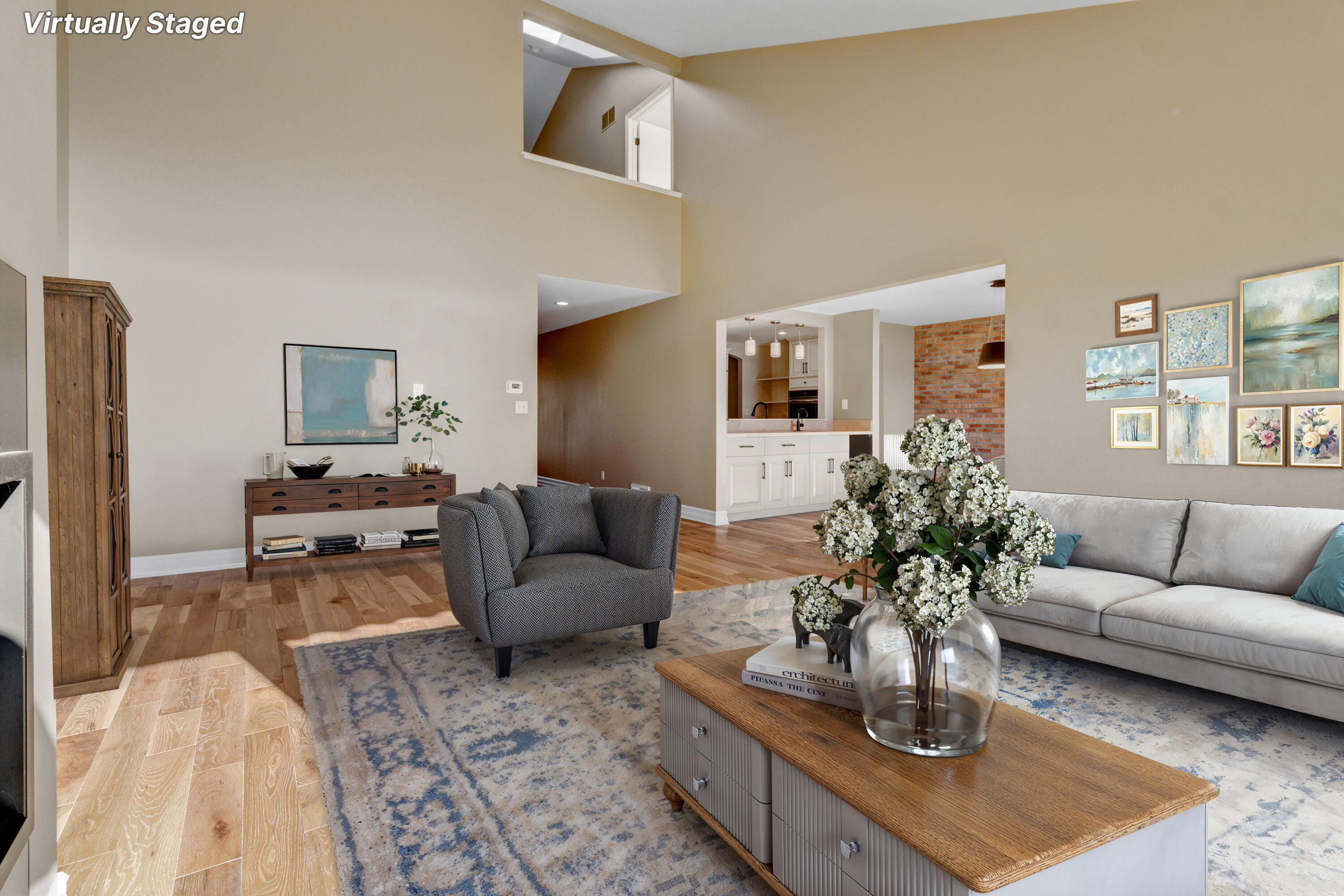 15762 North Prospect Point Drive Spring Lake, MI 49456 - Photo 14 of 60 Living Room-Virtually Staged