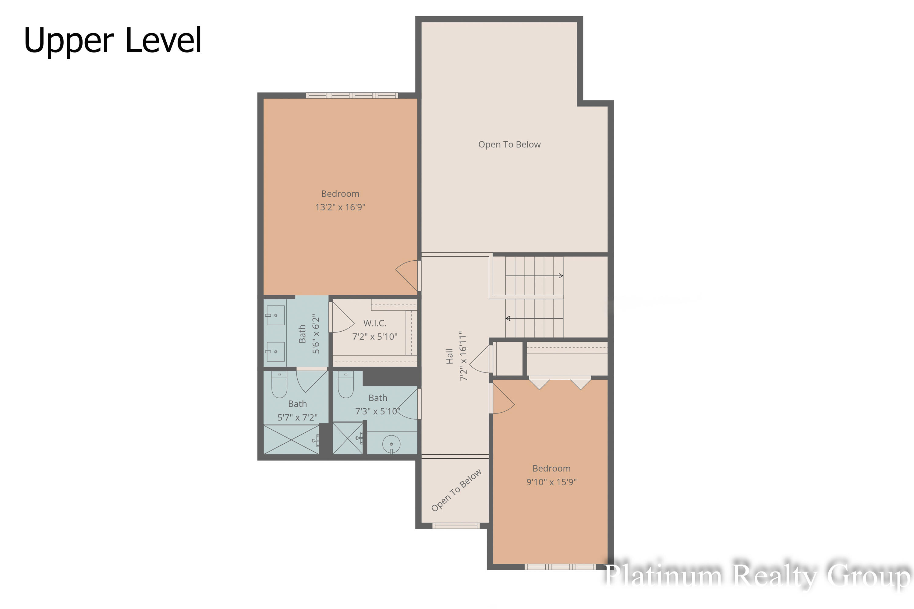 15762 North Prospect Point Drive Spring Lake, MI 49456 - Photo 58 of 60 Upper Level Floor Plan