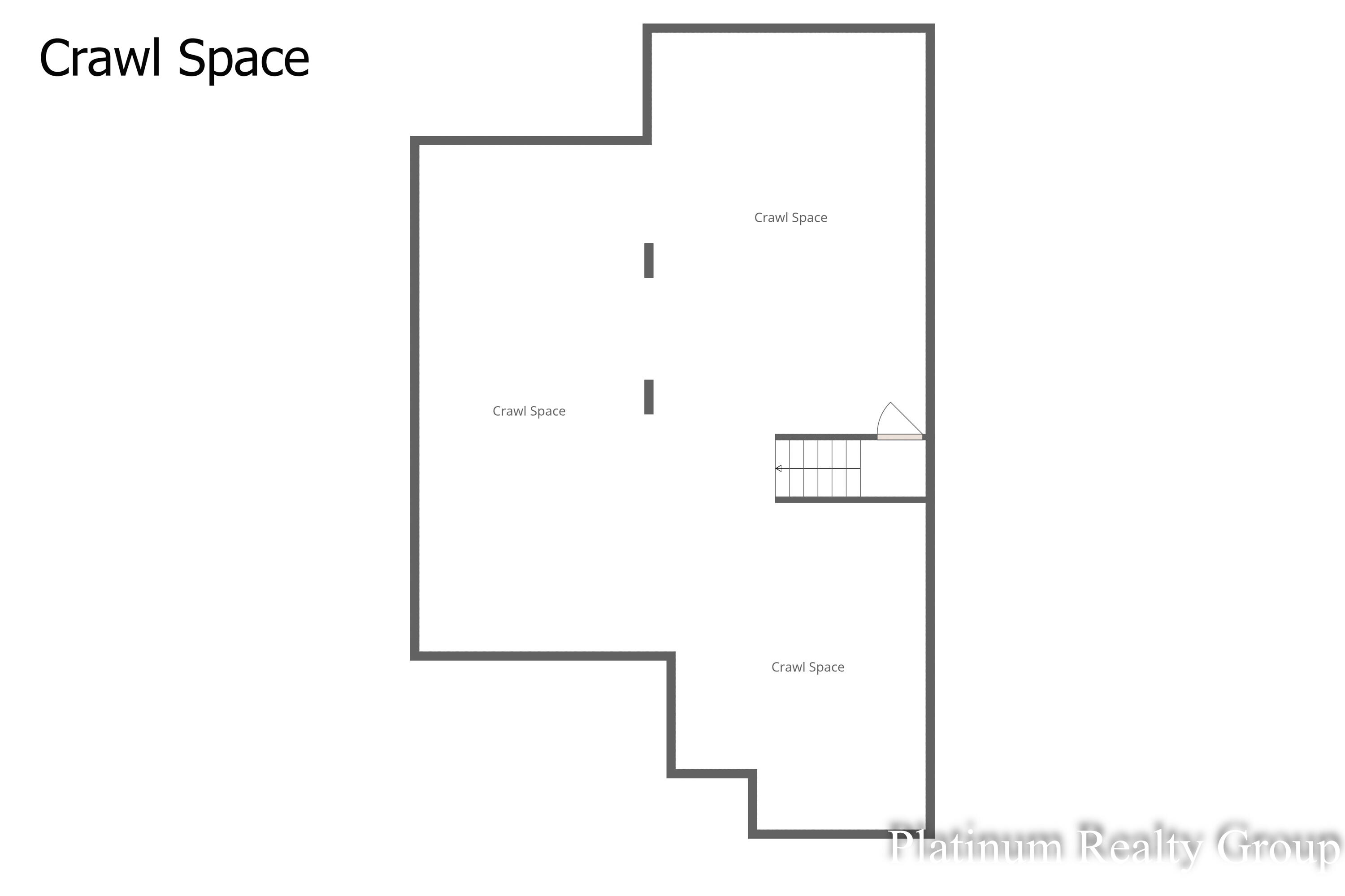 15762 North Prospect Point Drive Spring Lake, MI 49456 - Photo 59 of 60 Crawl Space Floor Plan