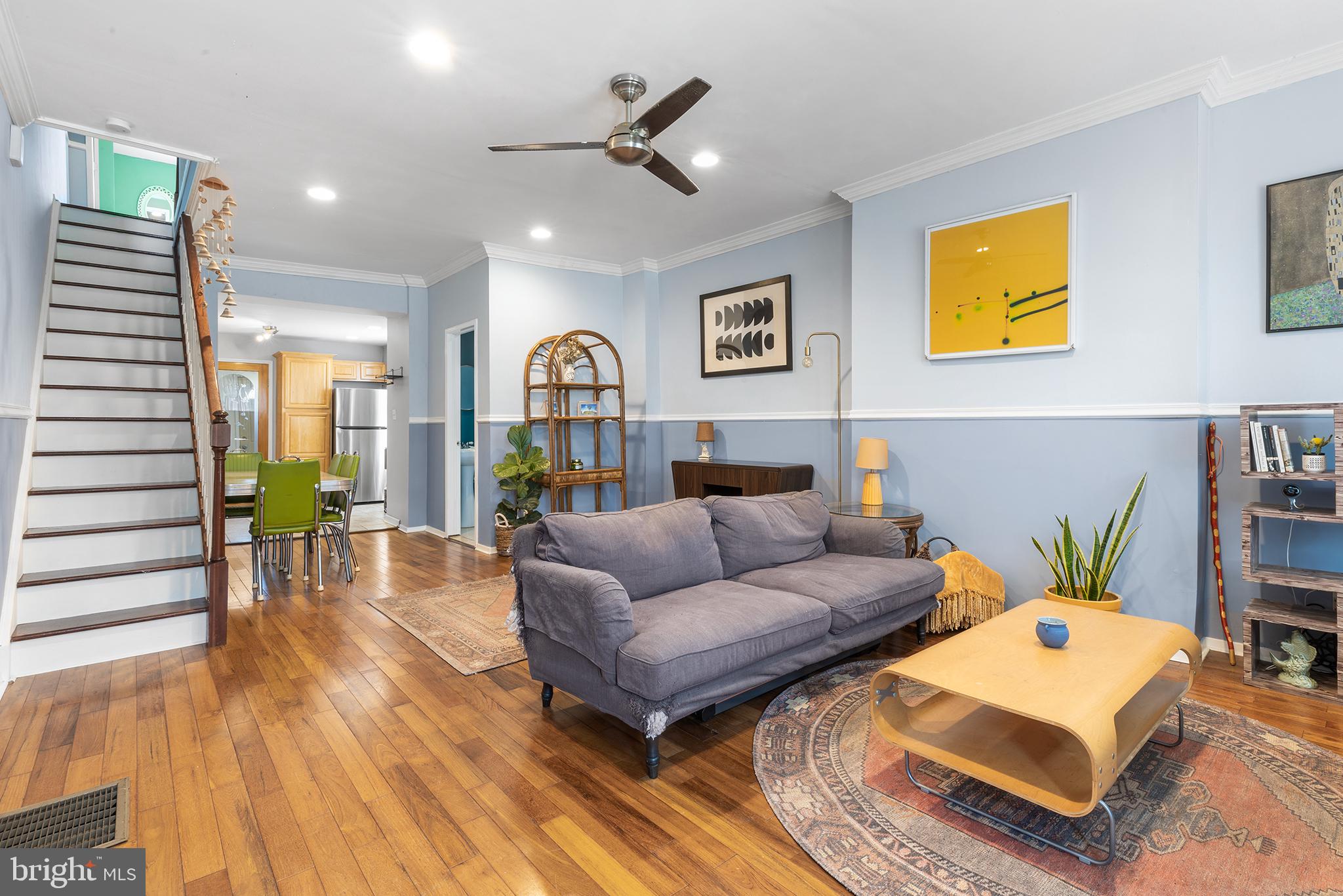 1609 Reed Street Philadelphia, PA 19146 - Photo 3 of 24 LR with Recessed Lighting