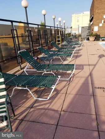 a view of outdoor space with seating area