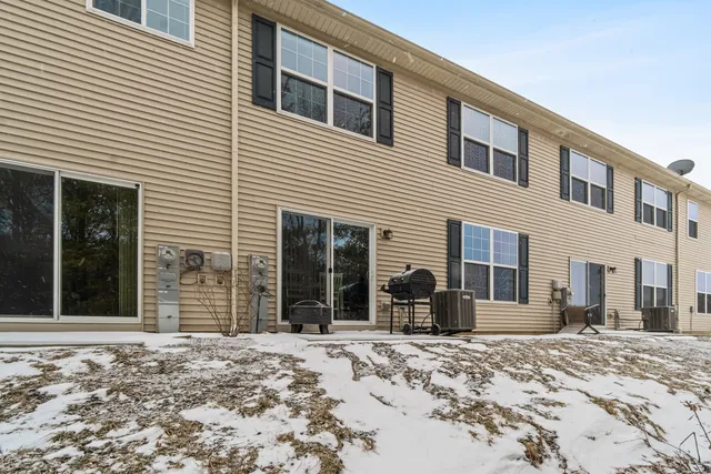 a view of a entryway of the house