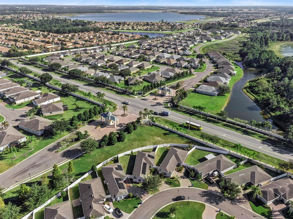 3365 Raleigh Drive Winter Haven, FL 33884 - Photo 27 of 40 an aerial view of a city with lots of residential buildings