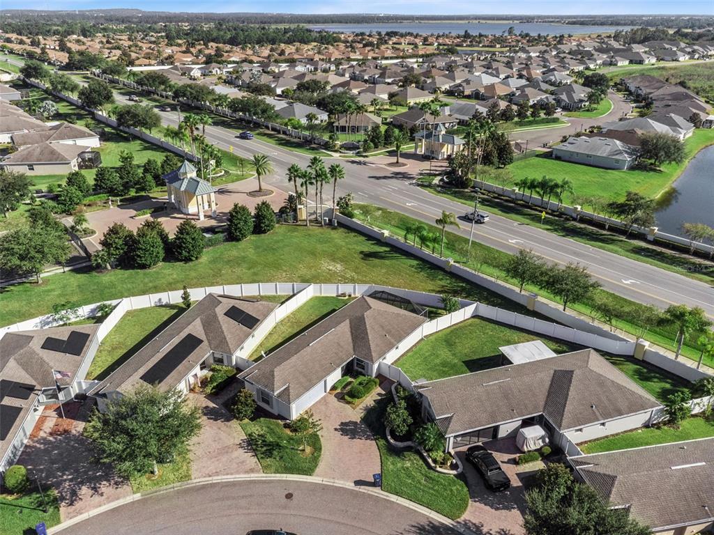 3365 Raleigh Drive Winter Haven, FL 33884 - Photo 28 of 40 an aerial view of a house with a garden