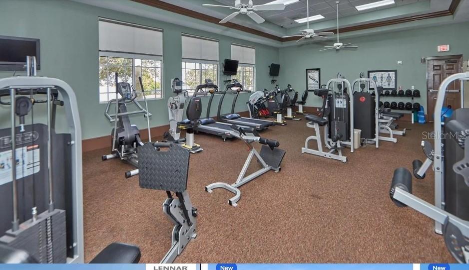 3365 Raleigh Drive Winter Haven, FL 33884 - Photo 38 of 39 a view of a room with gym equipment