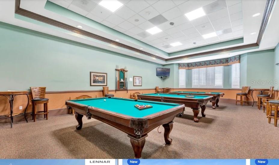 3365 Raleigh Drive Winter Haven, FL 33884 - Photo 38 of 40 a room with furniture pool table and windows