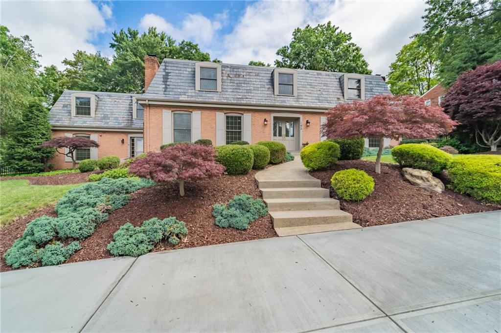 front view of house with a yard