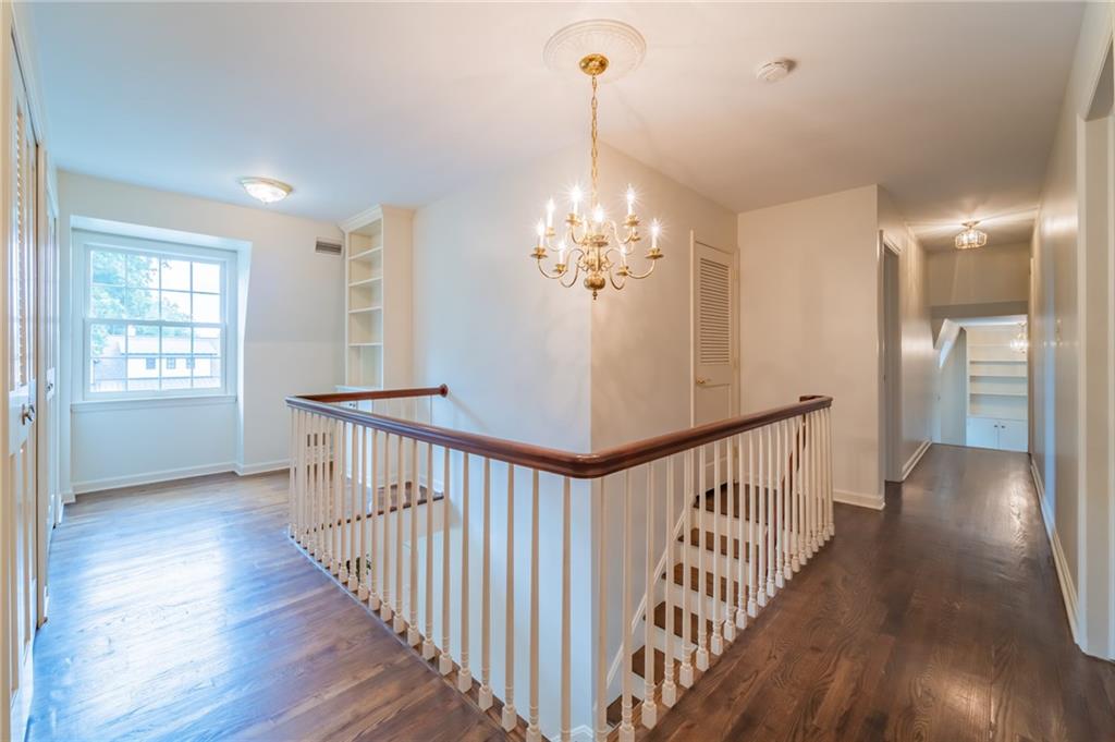 192 Devonwood Drive Pittsburgh, PA 15241 - Photo 15 of 25 a view of a hallway with wooden floor and staircase