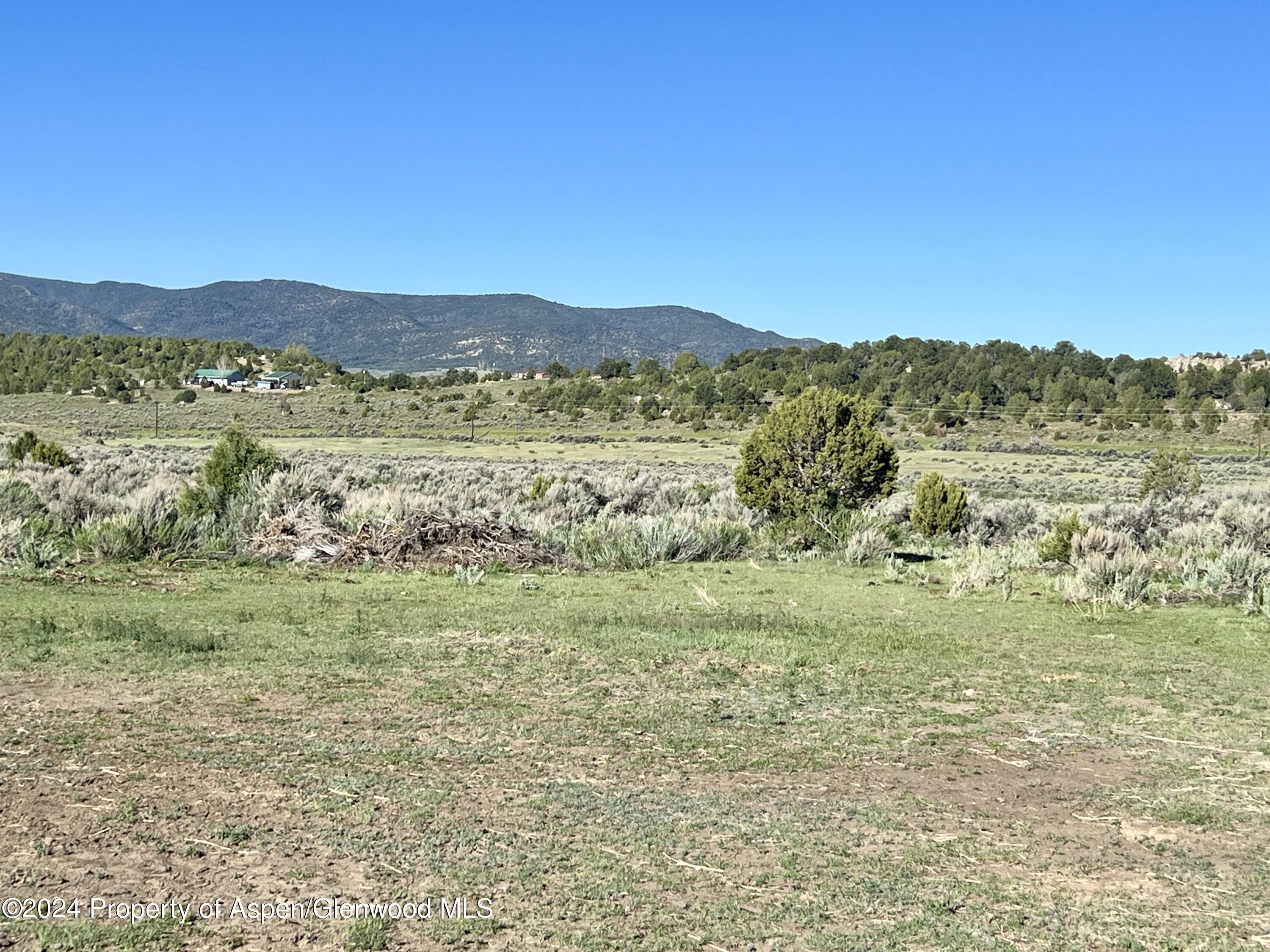 709 Rimrock Drive Meeker, CO 81641 - Photo 26 of 27 a view of a lush green field with mountains in the background