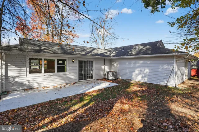 a view of a house with a patio