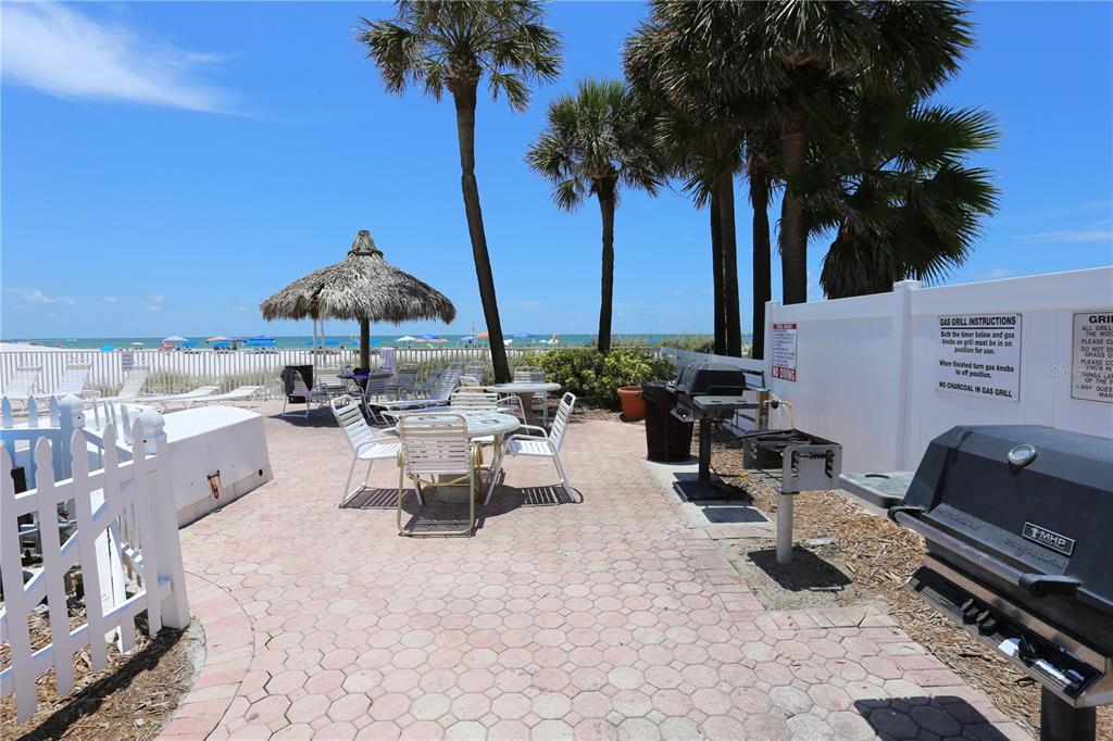 13500 Gulf Boulevard, Unit 505 Madeira Beach, FL 33708 - Photo 30 of 42 a view of a terrace with sitting area