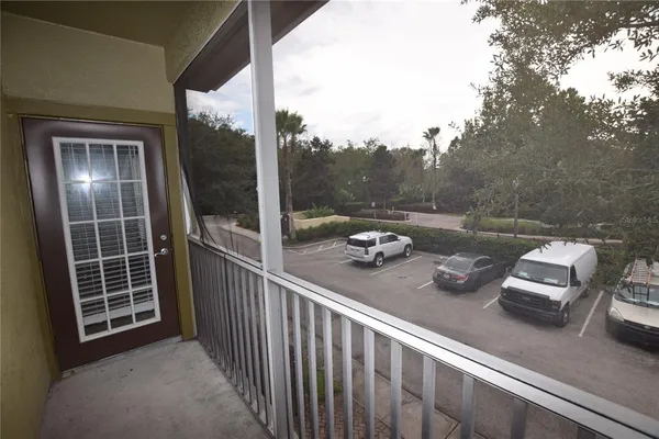 a view of outdoor space with seating area