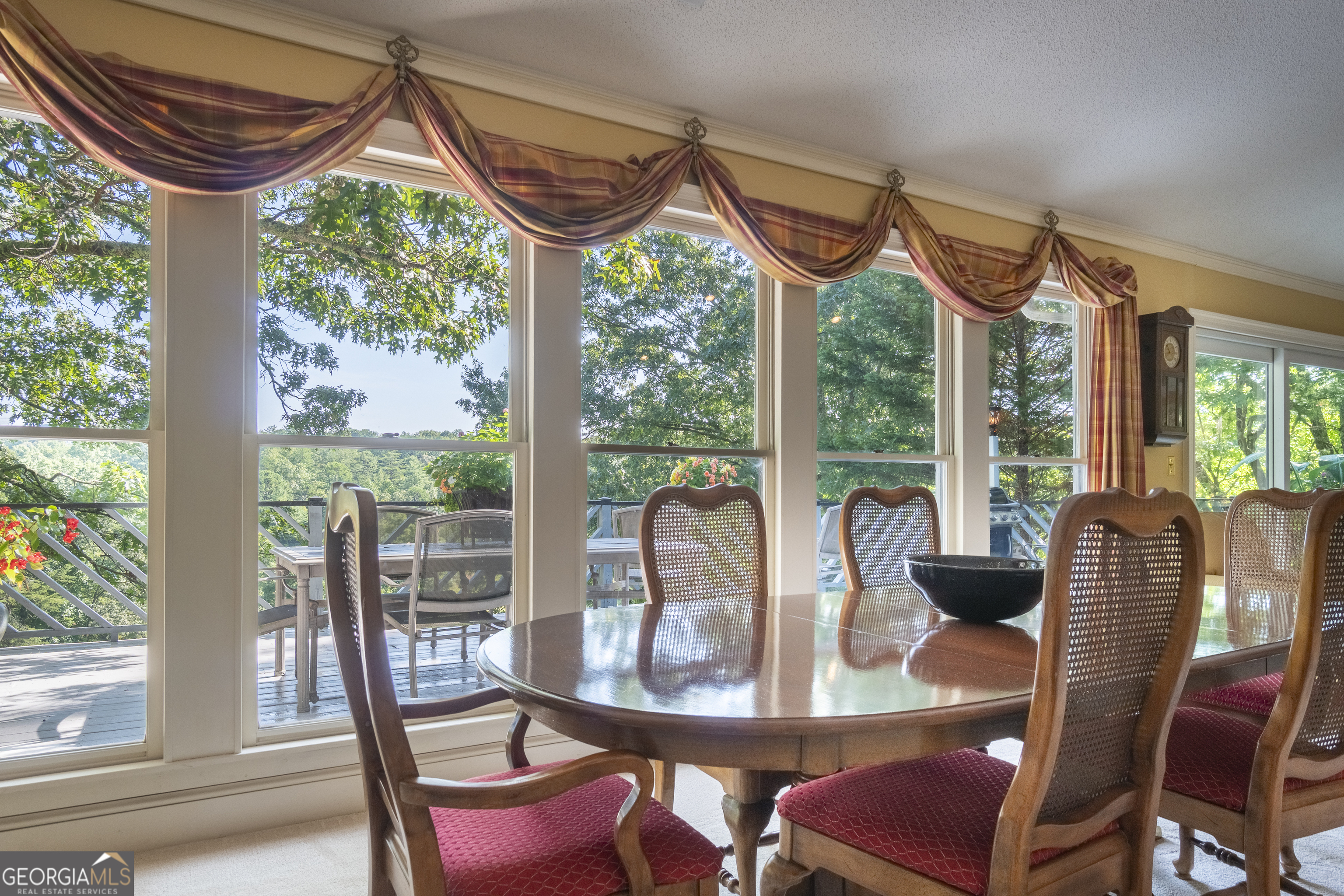 1280 Bahn Innsbruck Helen, GA 30545 - Photo 24 of 85 a view of a dining room with furniture window and outside view