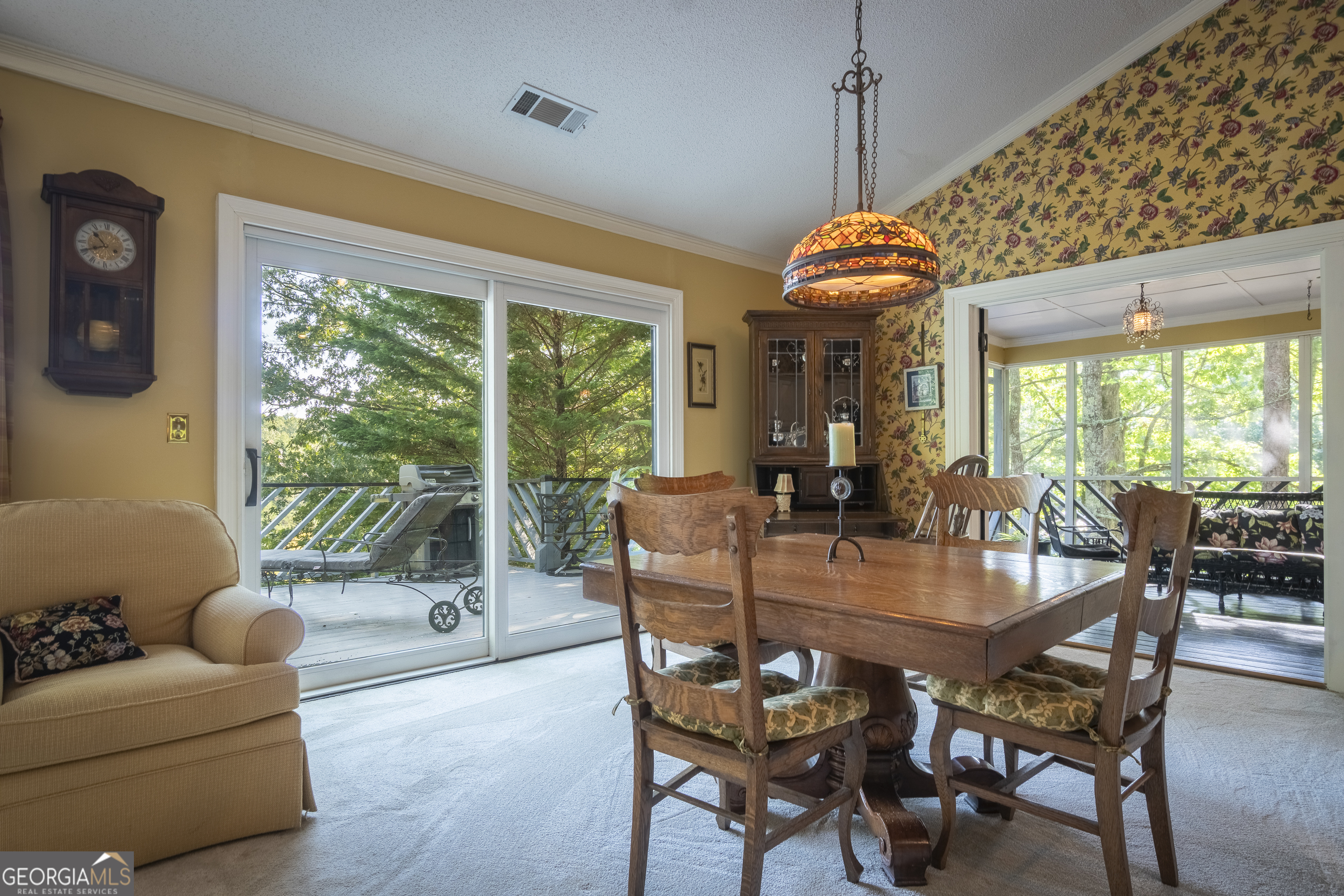 1280 Bahn Innsbruck Helen, GA 30545 - Photo 28 of 85 a dining room with furniture and wooden floor