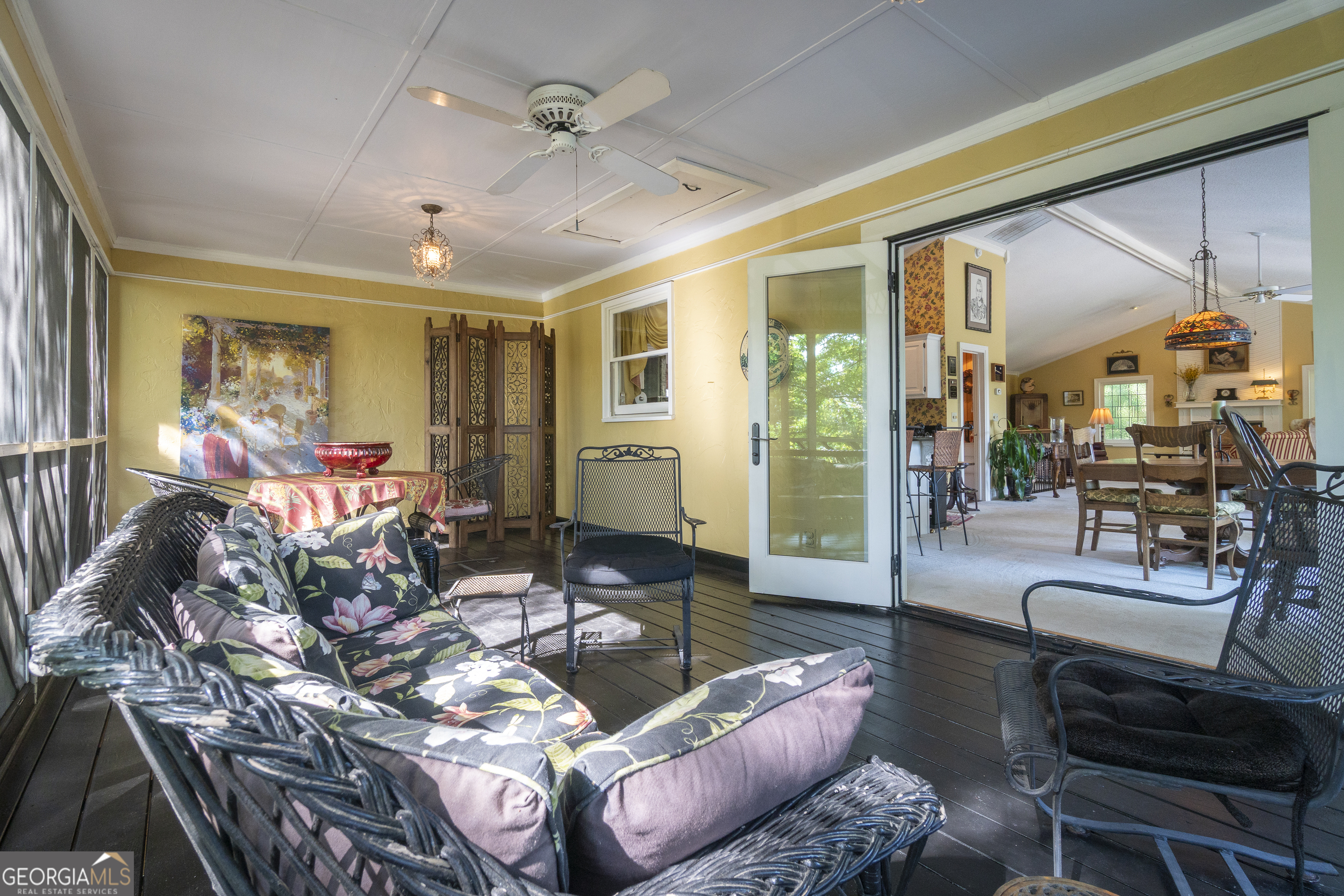 1280 Bahn Innsbruck Helen, GA 30545 - Photo 32 of 85 a living room with furniture and a large window