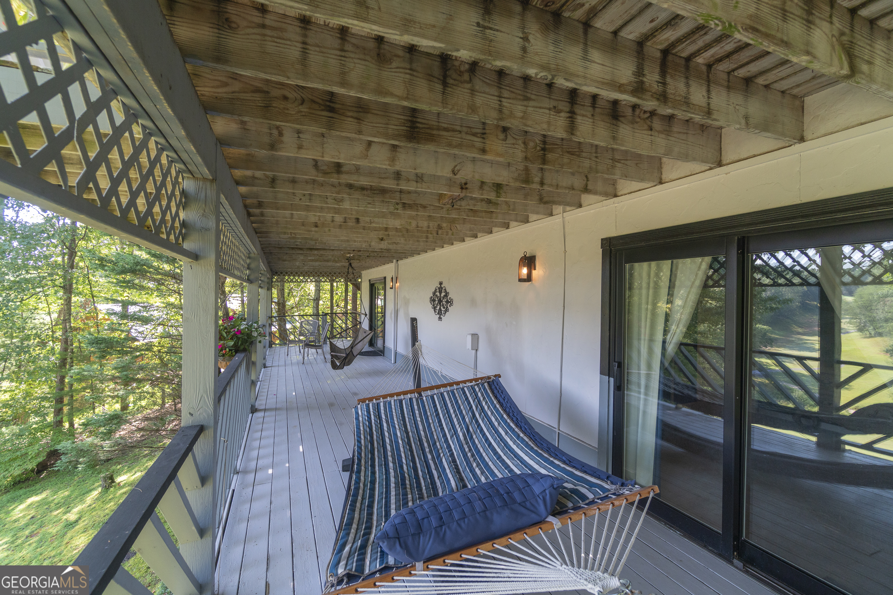 1280 Bahn Innsbruck Helen, GA 30545 - Photo 75 of 85 a view of a porch with wooden floor