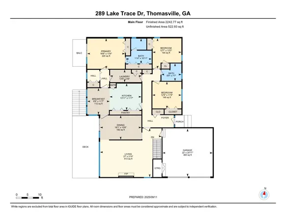 $579,900 | 289 Lake Trace Drive, Thomasville, GA 31757