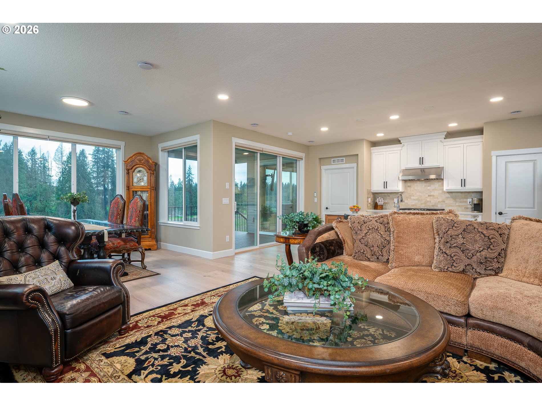 Undisclosed Address Ridgefield, WA 98642 - Photo 19 of 46 a living room with furniture and a large window