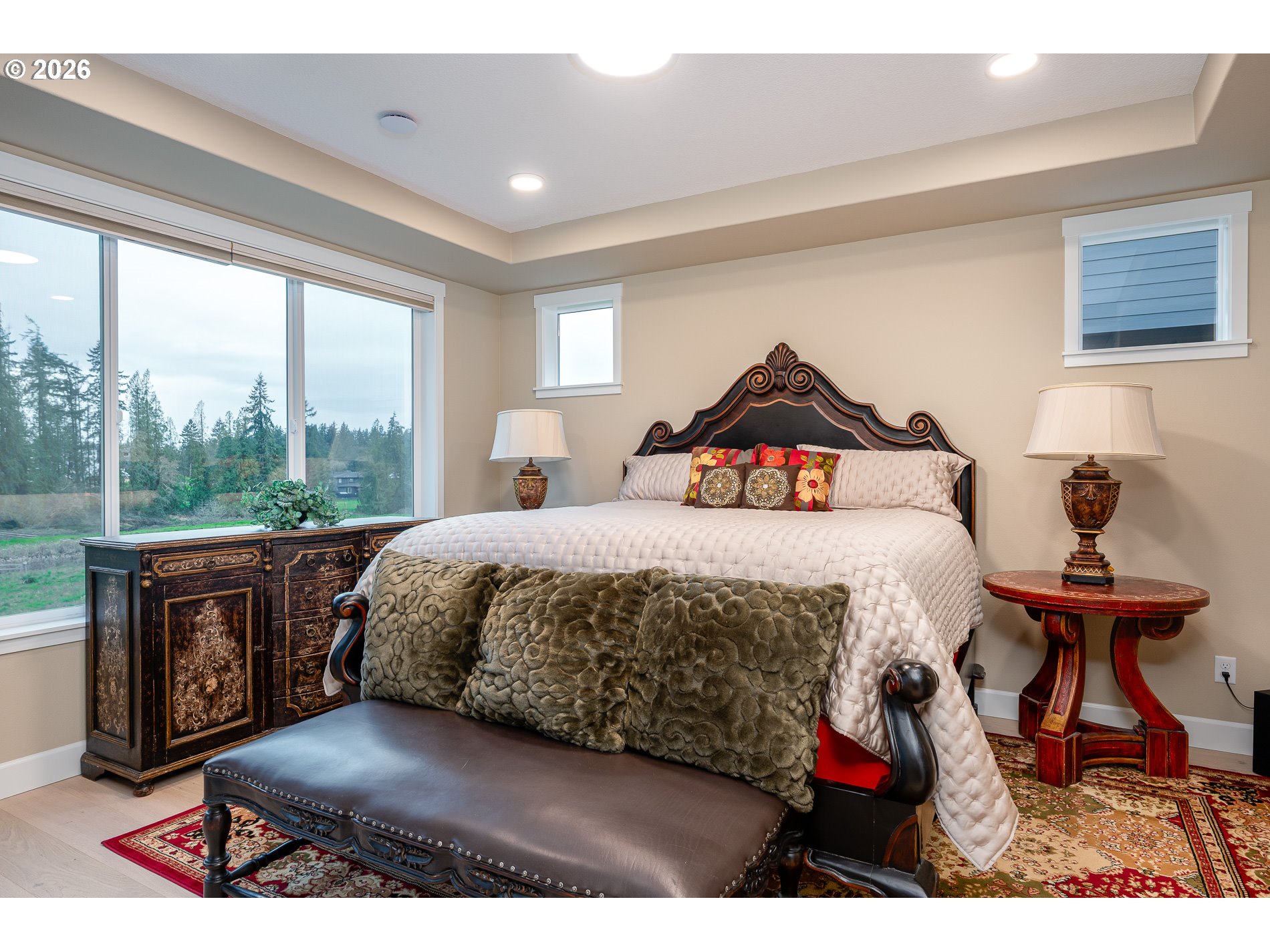 Undisclosed Address Ridgefield, WA 98642 - Photo 21 of 46 a bedroom with a bed and a window