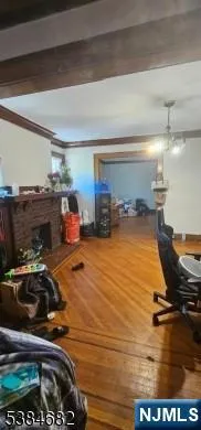 a room with gym equipment