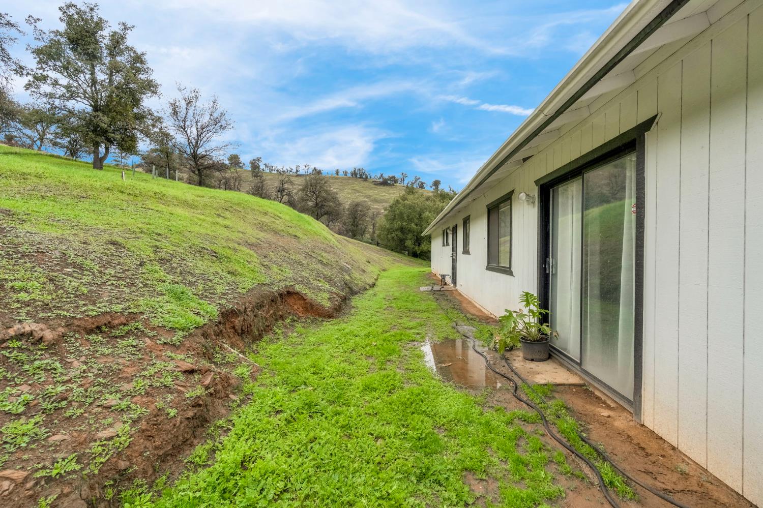 29668 Seminole Road Tollhouse, CA 93667 - Photo 9 of 28 a view of a backyard with pathway