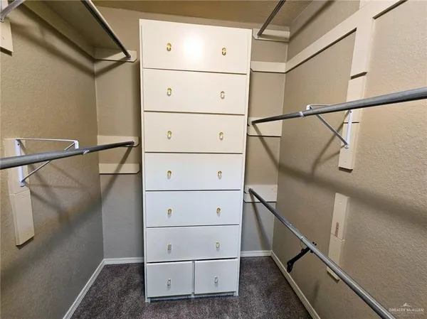 a view of walk in closet