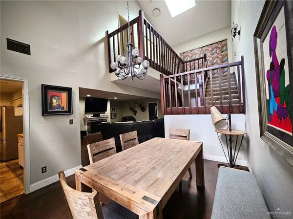 a view of a livingroom with furniture and window