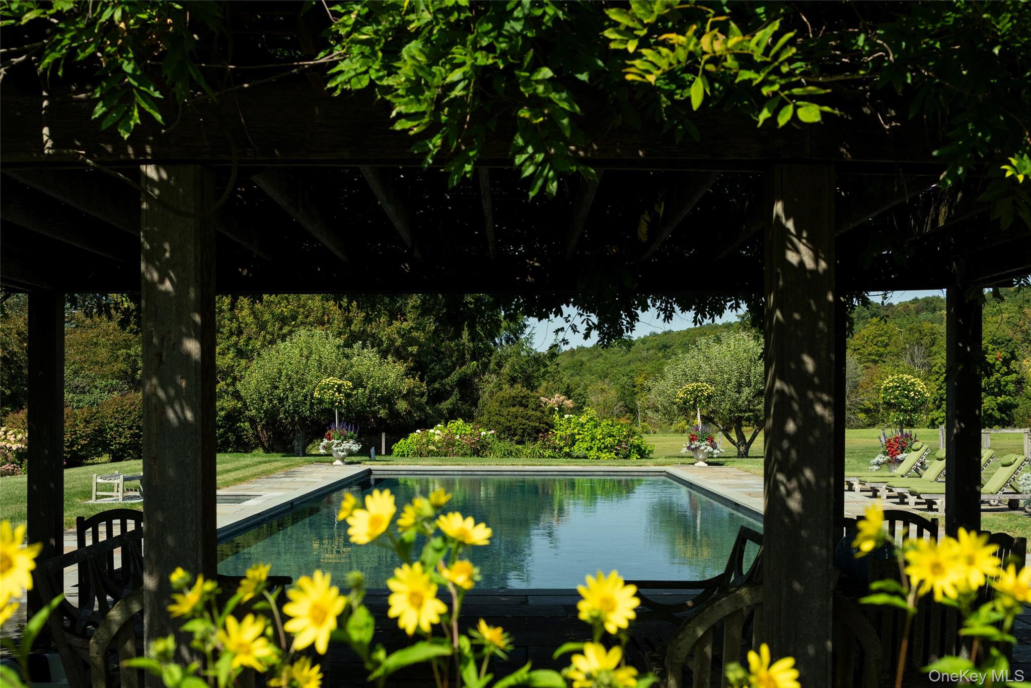 147 Moadock Road Millerton, NY 12546 - Photo 44 of 48 a view of swimming pool from a balcony