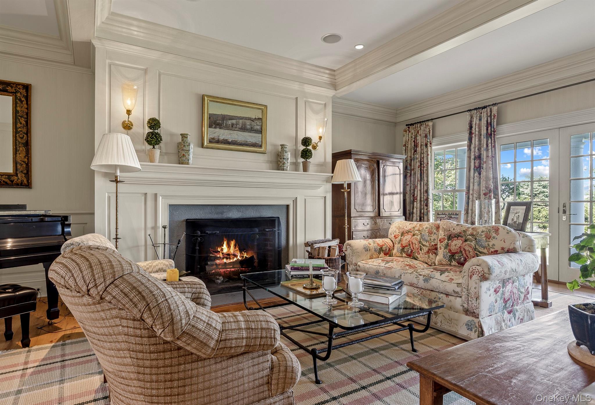 147 Moadock Road Millerton, NY 12546 - Photo 9 of 48 a living room with furniture and a fireplace