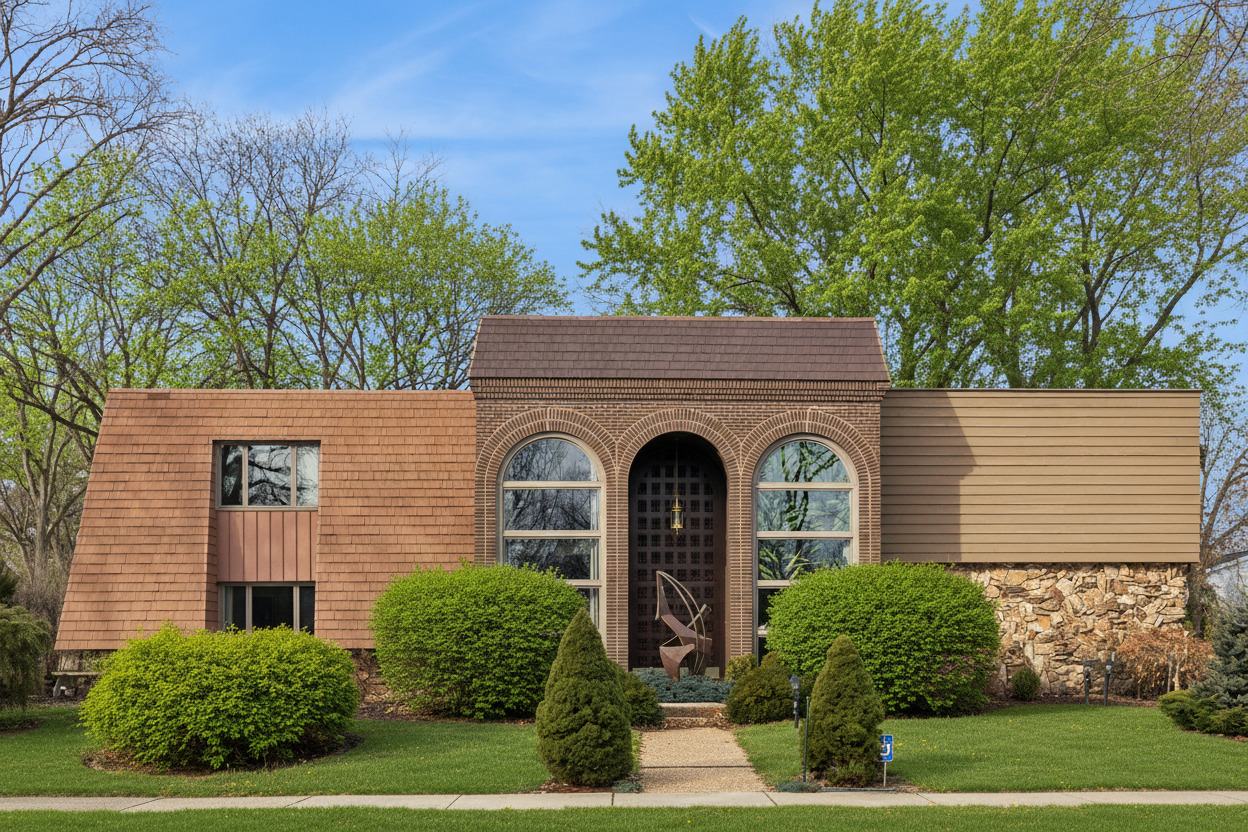 990 Heather Road Deerfield, IL 60015 - Photo 1 of 28 a front view of a house with garden