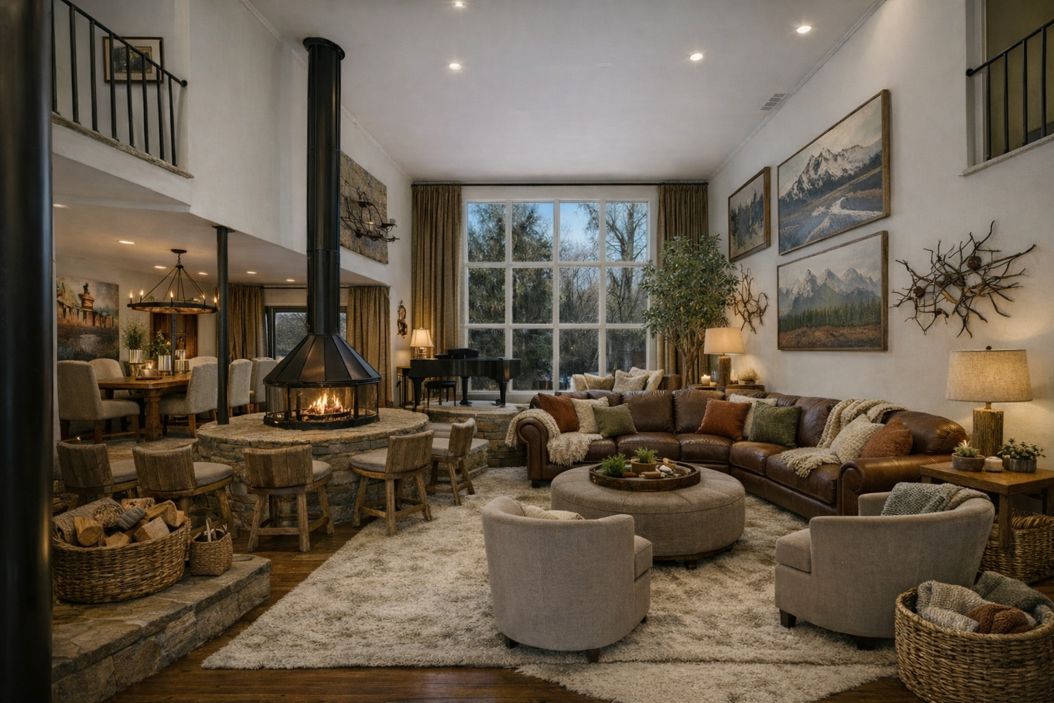 990 Heather Road Deerfield, IL 60015 - Photo 2 of 28 a living room with furniture and floor to ceiling window