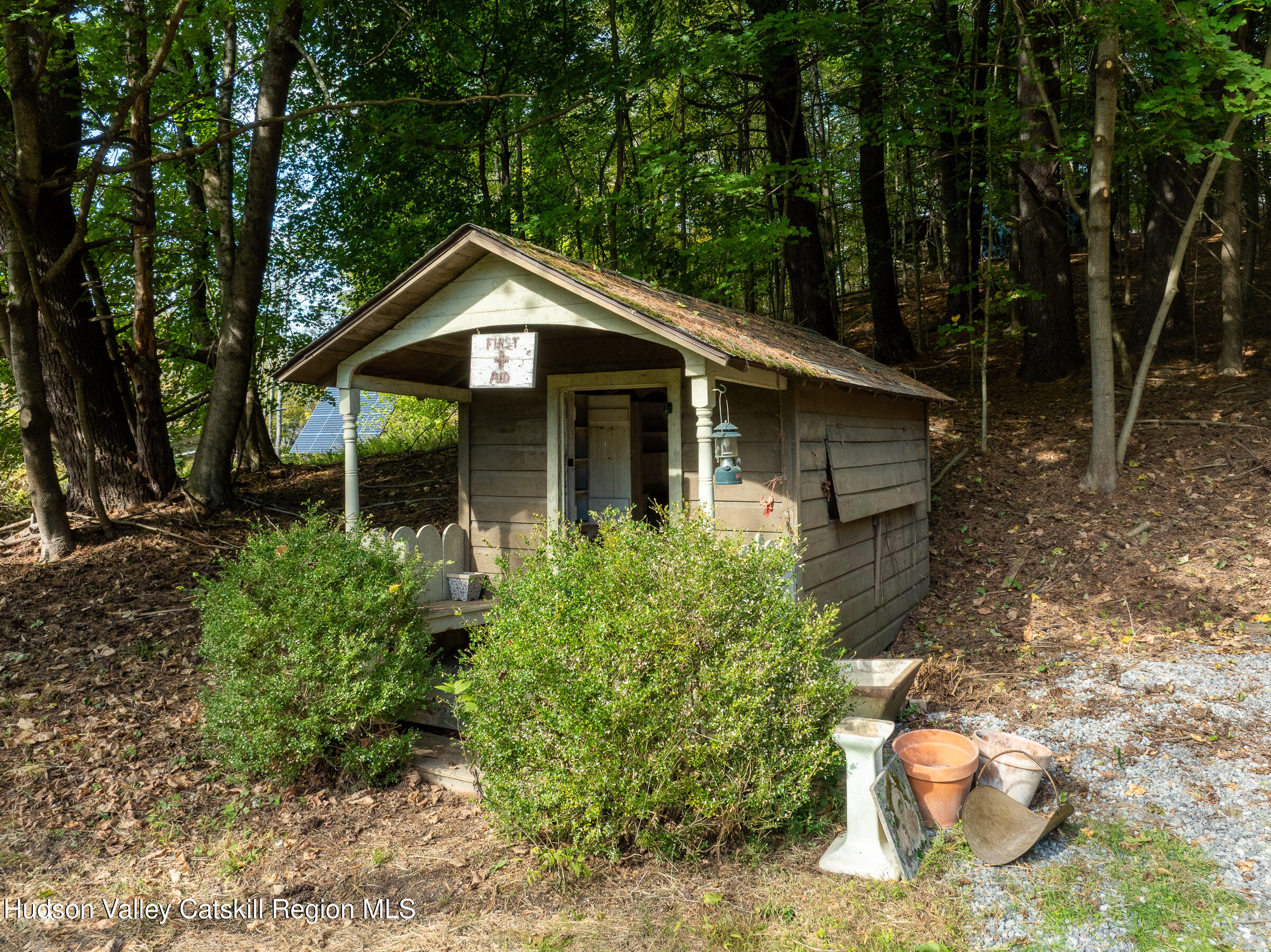 1635 High Falls Road Catskill, NY 12414 - Photo 23 of 43 a front view of a house with garden