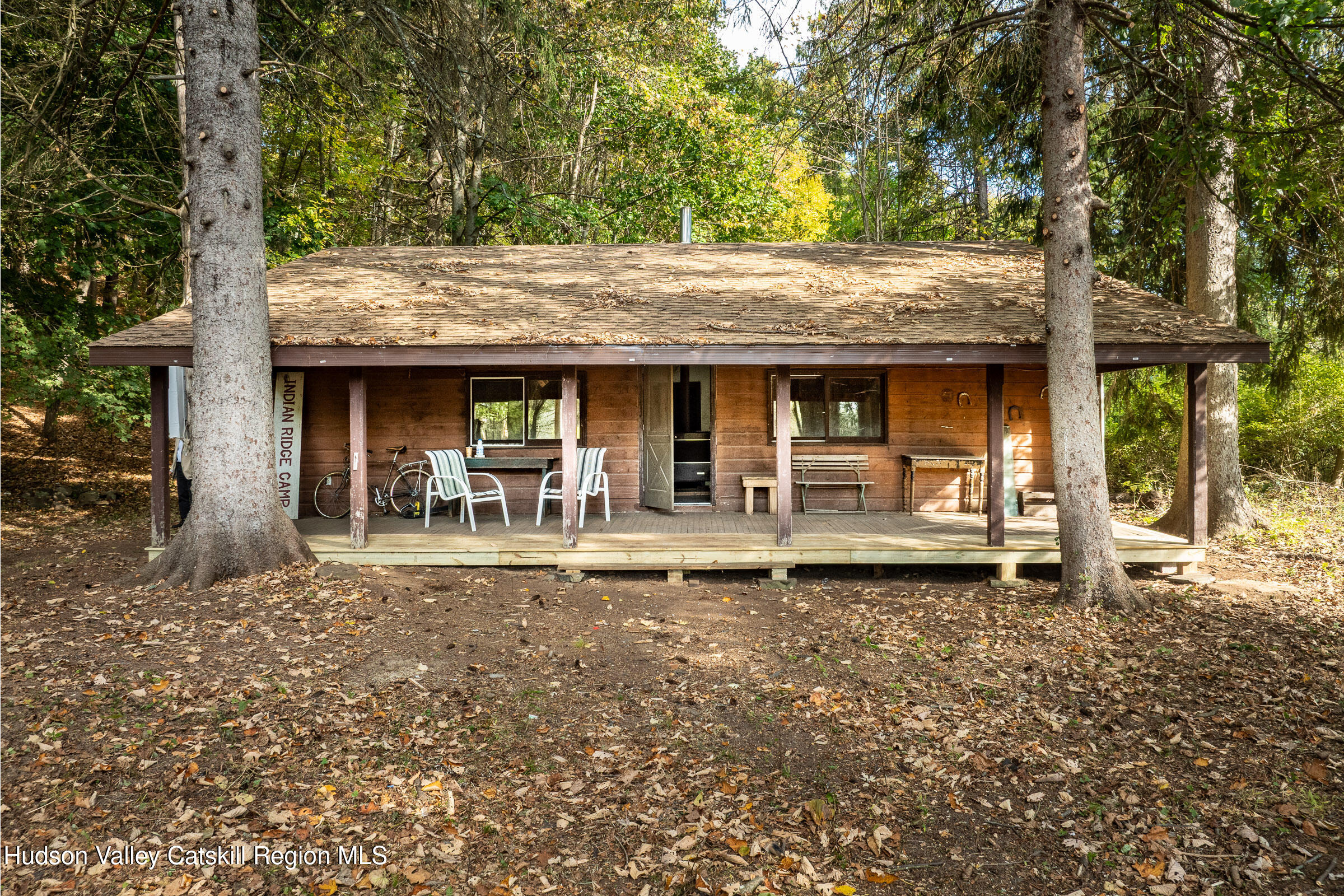 1635 High Falls Road Catskill, NY 12414 - Photo 25 of 43 a house view with a sitting space and garden space