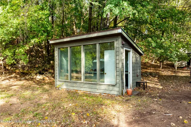 a view of a roof deck