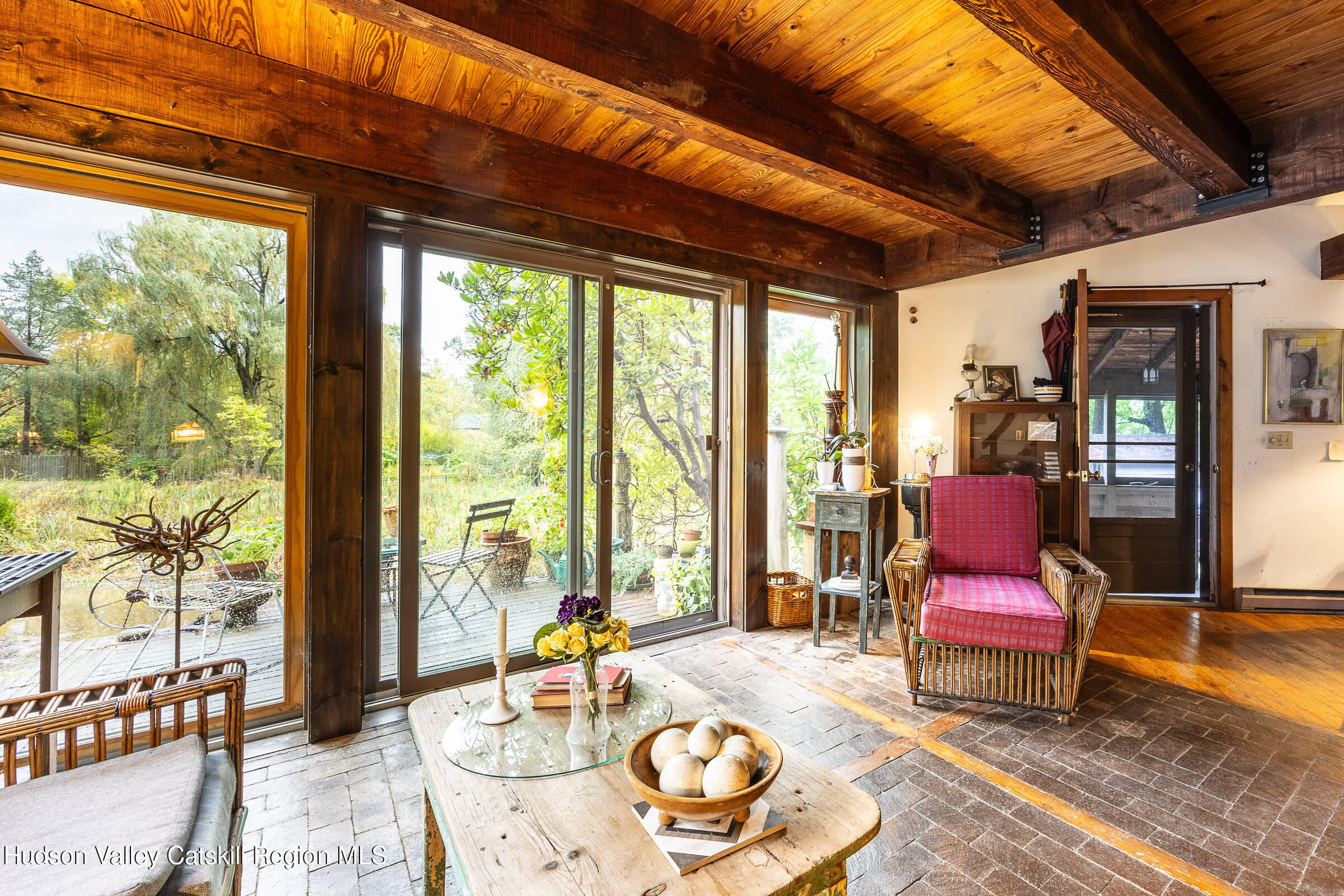 1635 High Falls Road Catskill, NY 12414 - Photo 8 of 43 a living room with furniture and wooden floor